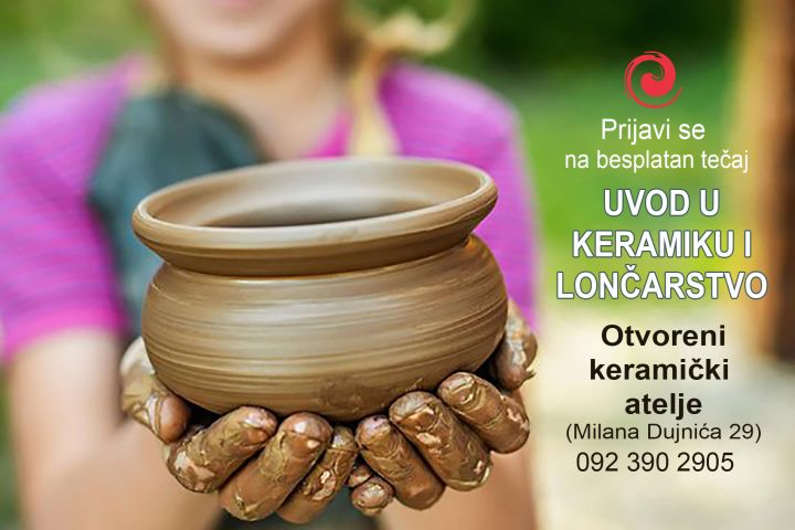 Prijave: Početni tečaj u Otvorenom keramičkom ateljeu 