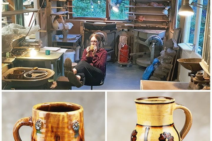 Zamislite keramički studio kao obiteljski posao