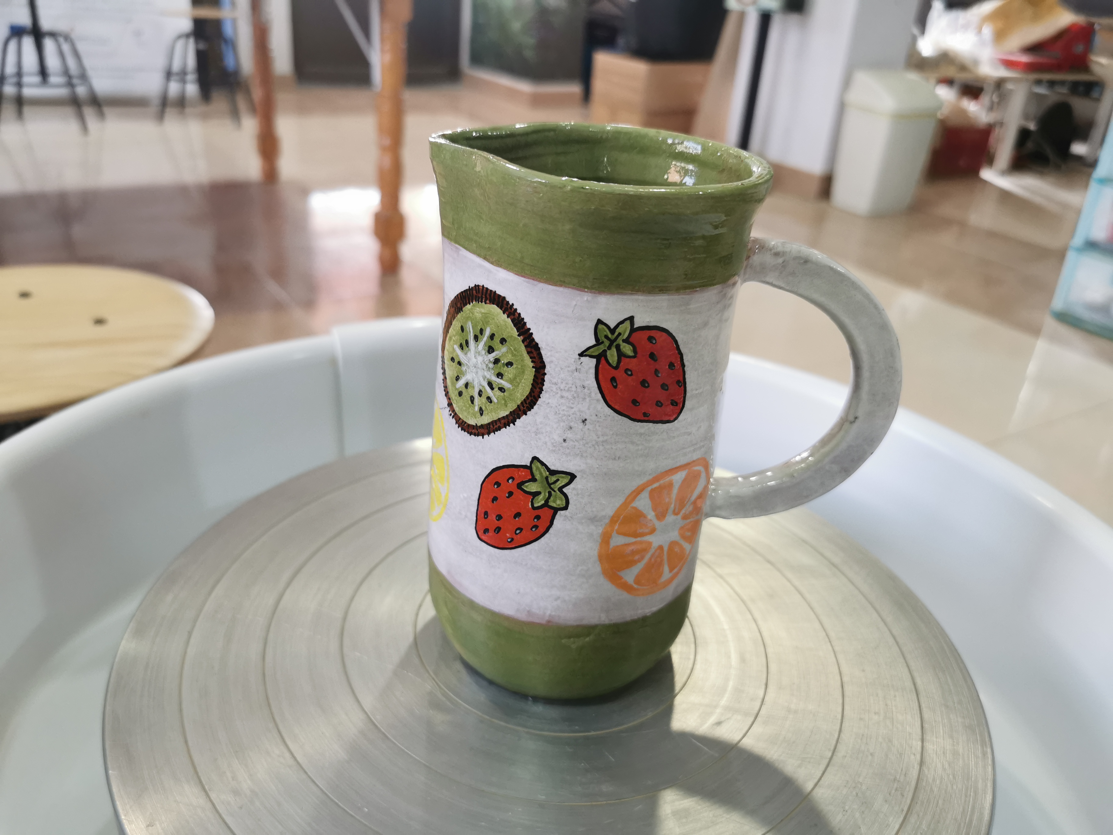 Radovi članova Otvorenog keramičkog ateljea / ožujak 2021