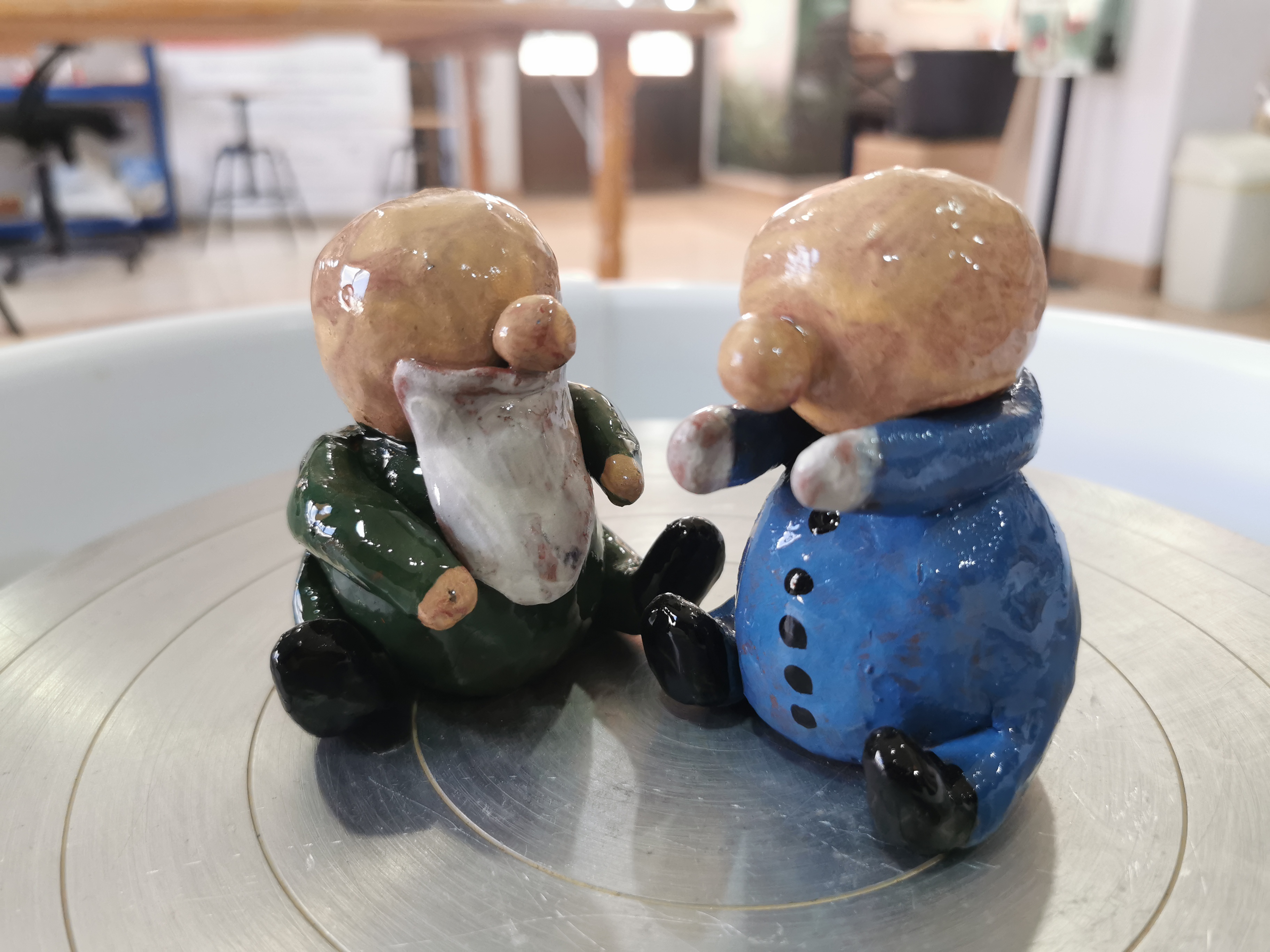 Radovi članova Otvorenog keramičkog ateljea / ožujak 2021