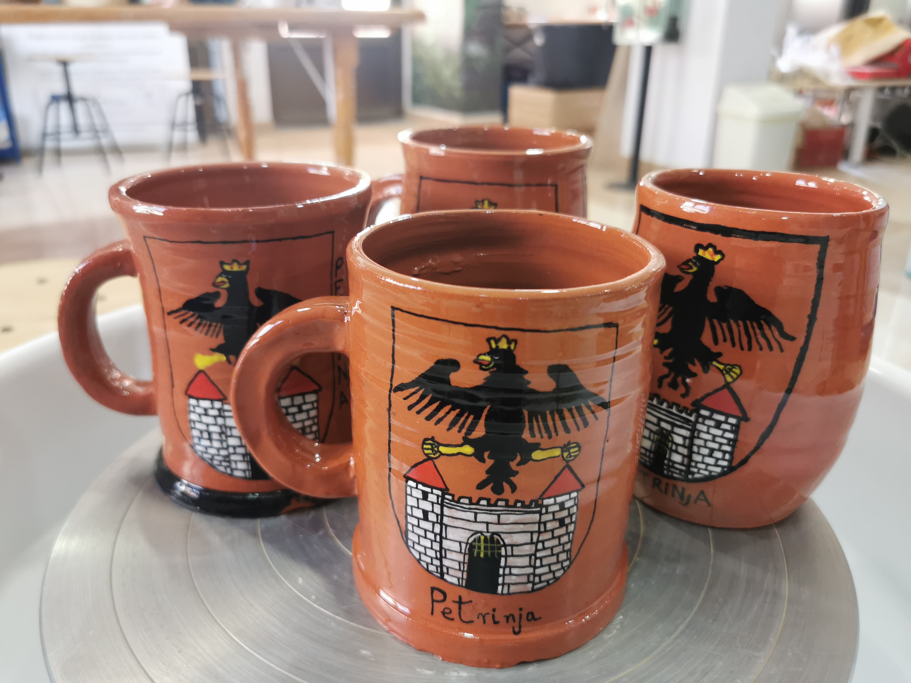 Radovi članova Otvorenog keramičkog ateljea / ožujak 2021