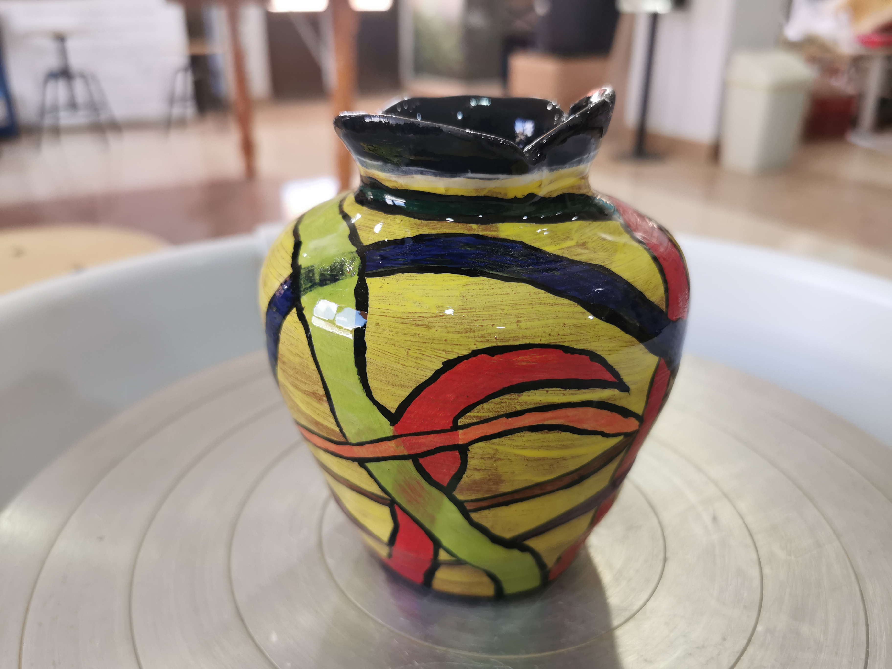 Radovi članova Otvorenog keramičkog ateljea / ožujak 2021